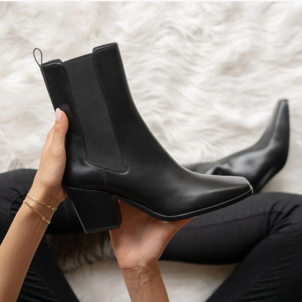 Black Leather Thursday Boots Company Soho - Picture 1 of 15